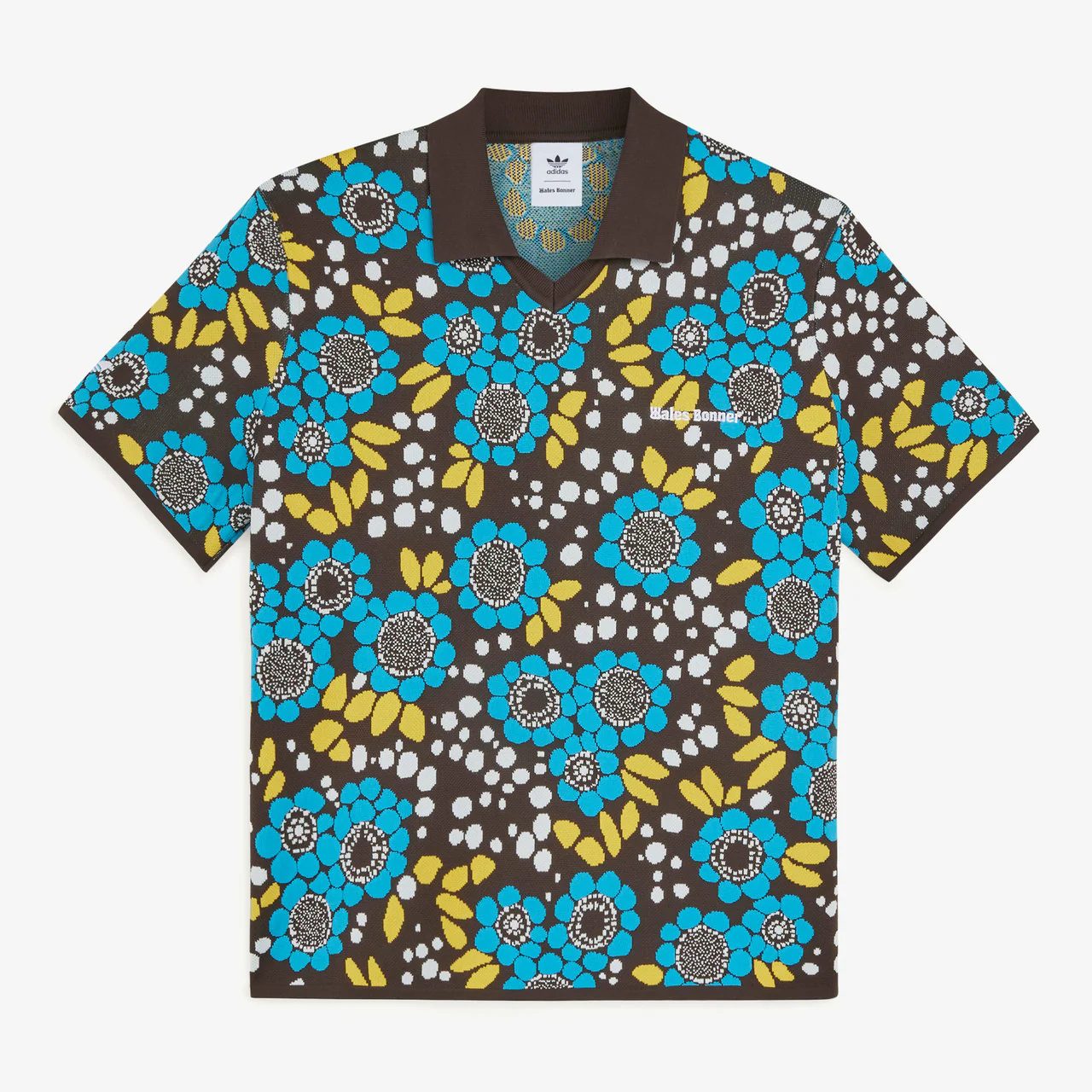 Knit Floral Polo x Wales Bonner