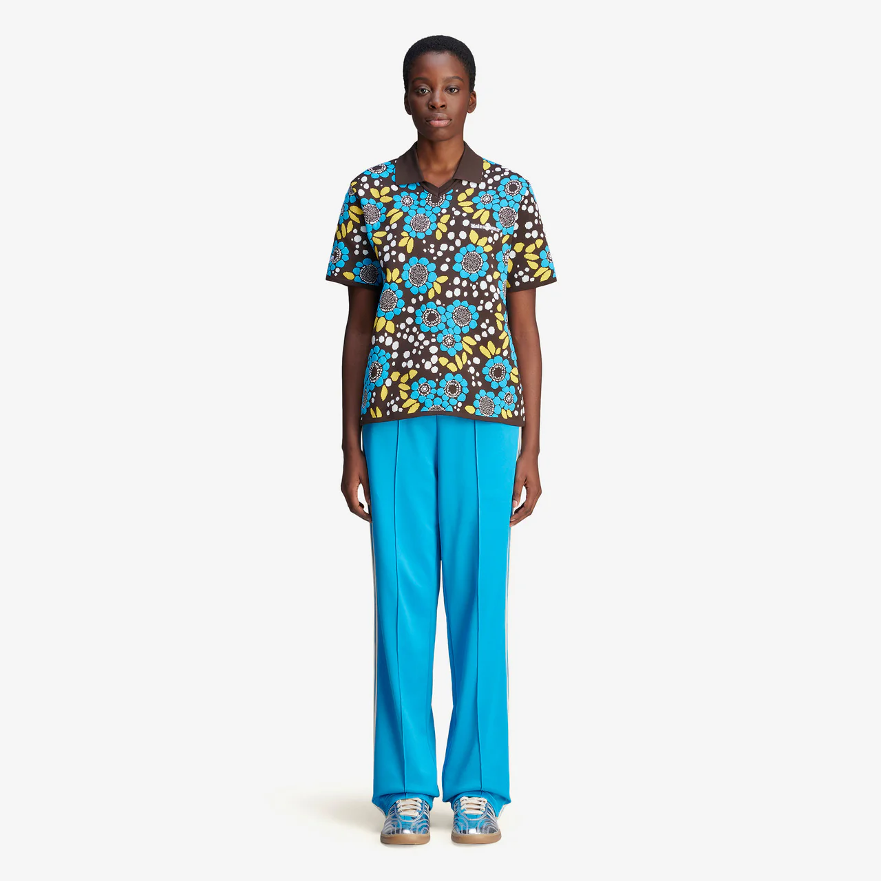 Knit Floral Polo x Wales Bonner - Image 7