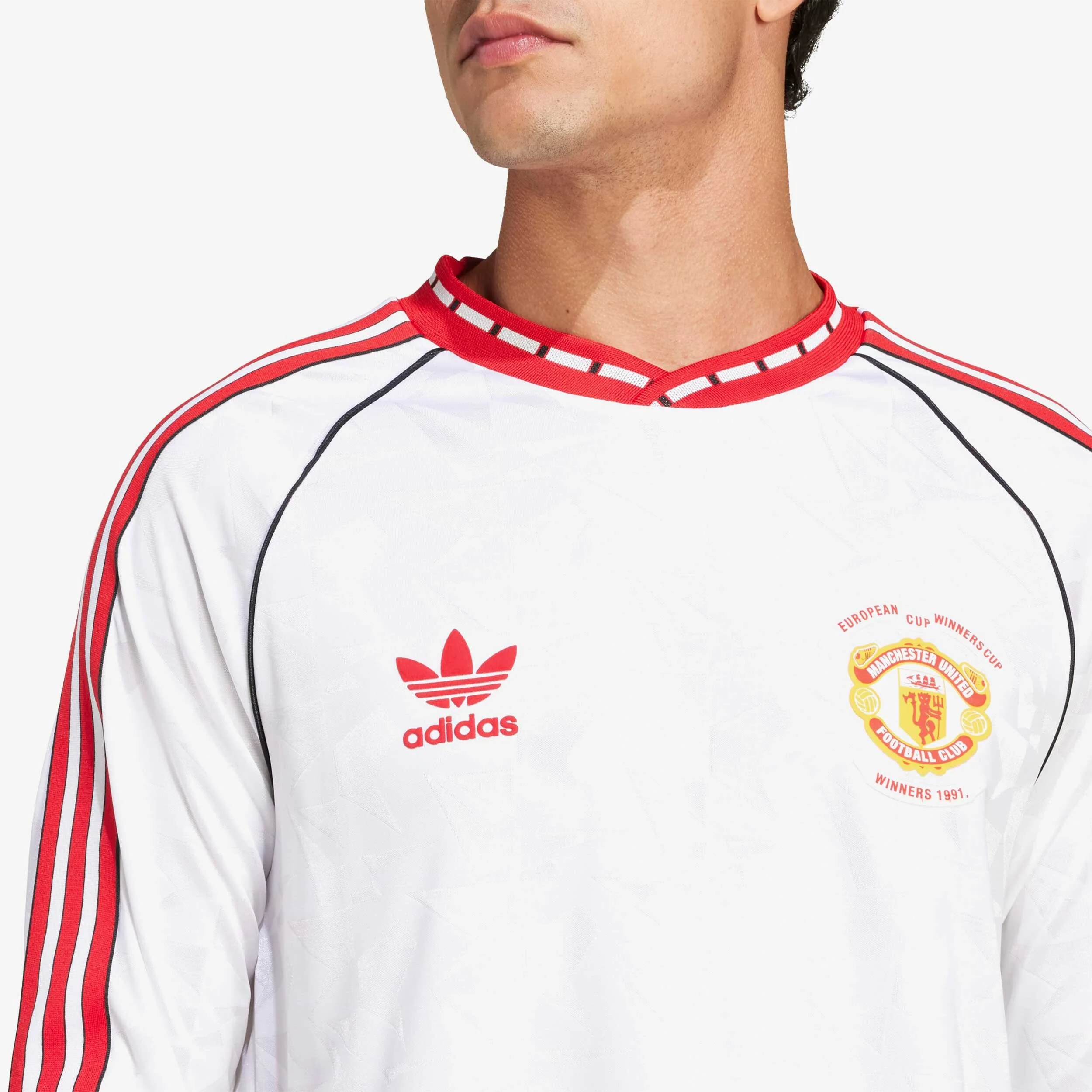 Manchester United '91 Away Long Sleeve Jersey - Image 5