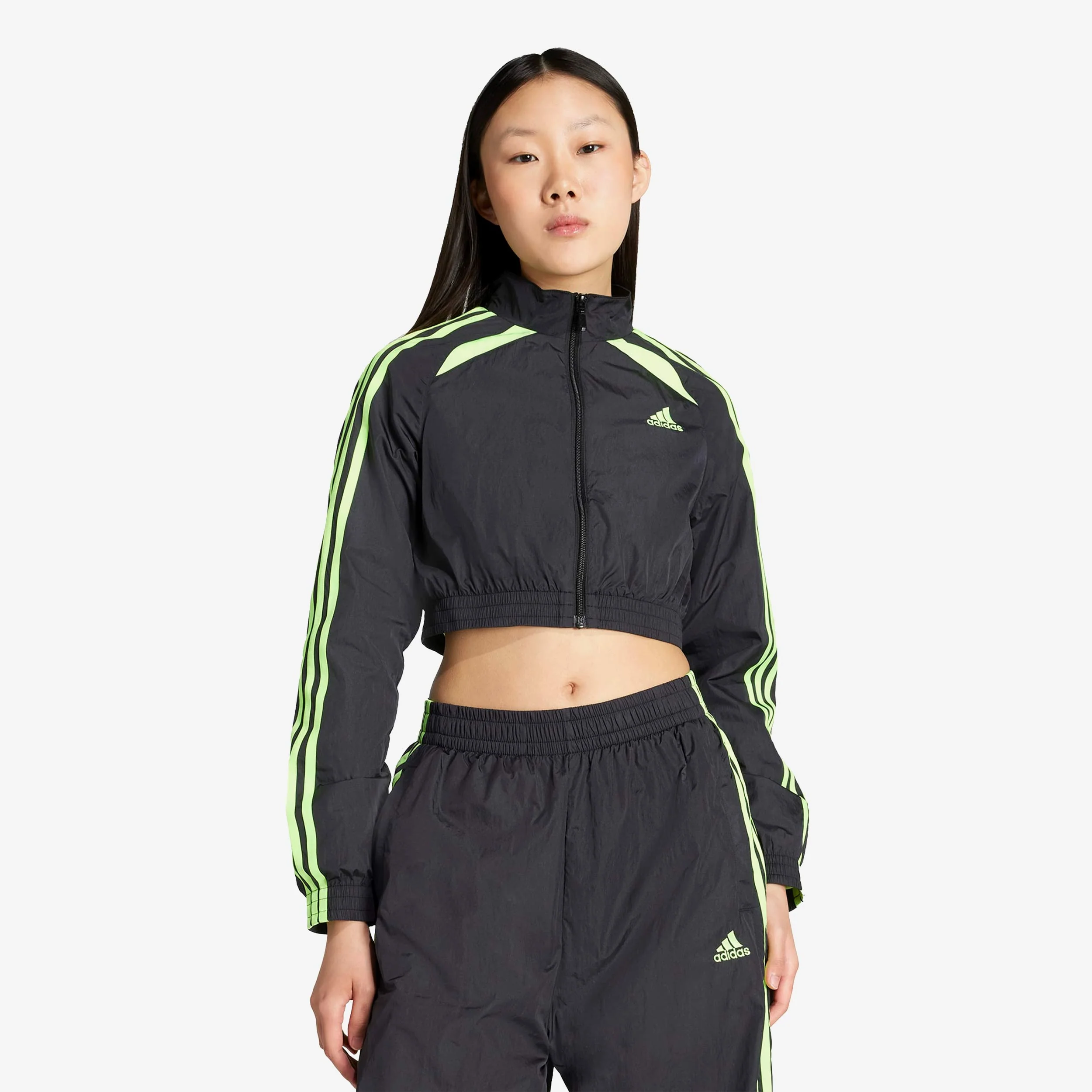 Wmns Teamgeist Adicolor Cropped Track Top - Image 2