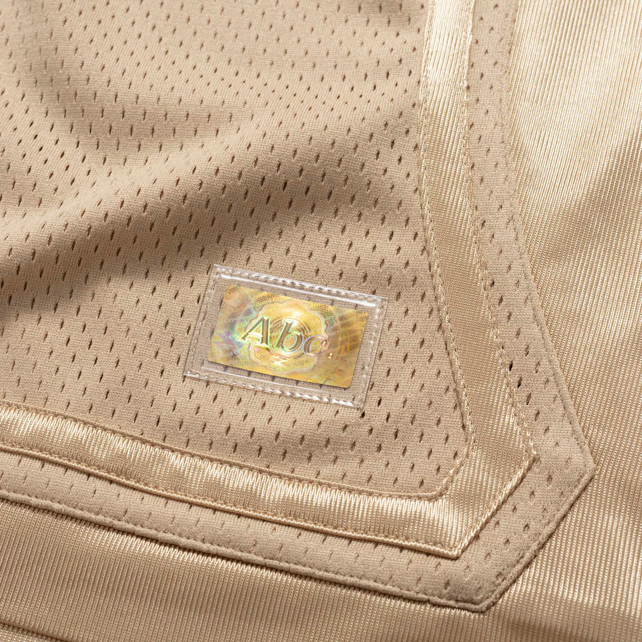 Mesh Satin Basketball Shorts - Image 8