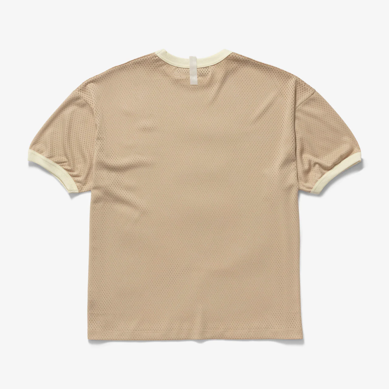 Mesh Short Sleeve Ringer Tee - Image 2