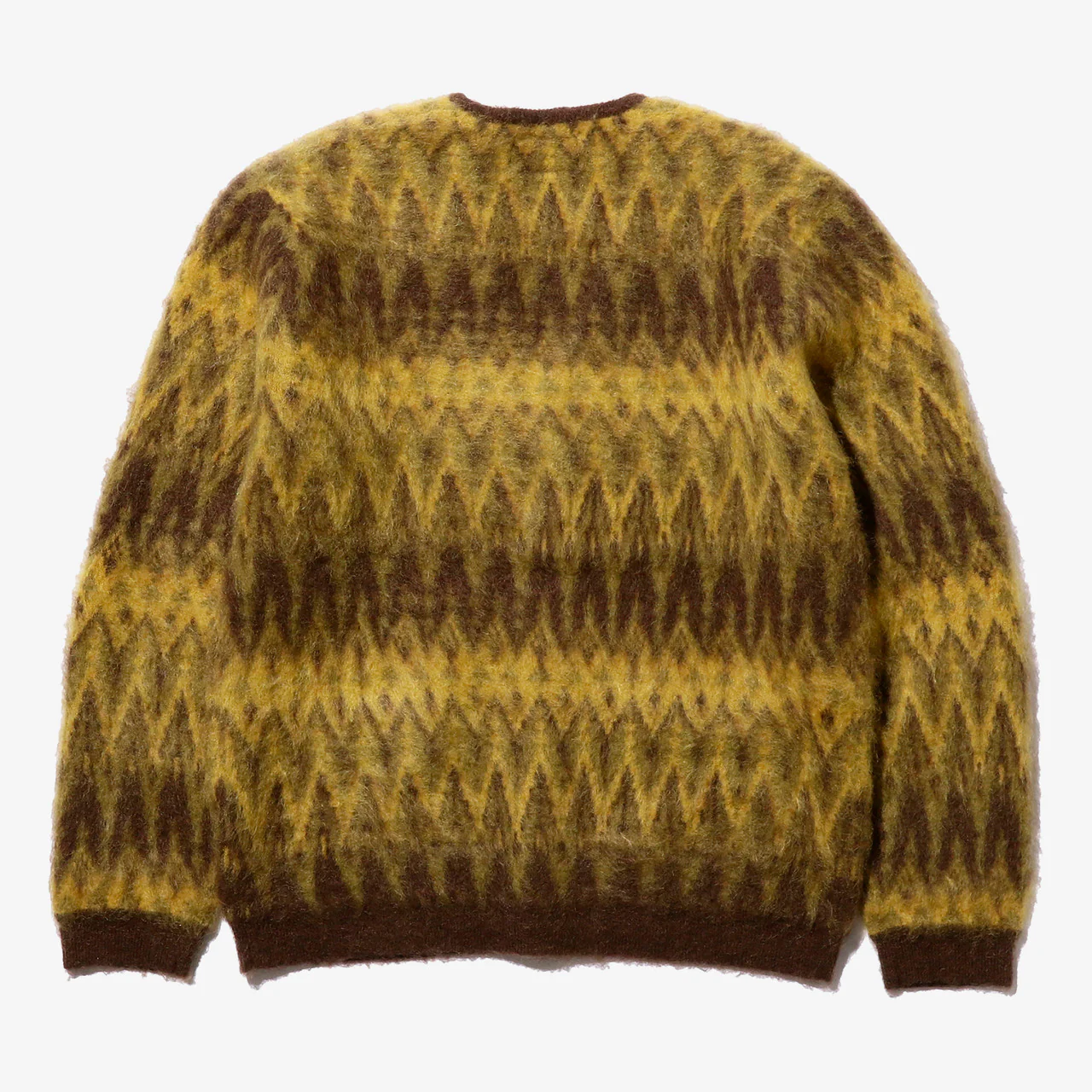Cardigan Double Jacquard Chevron Pattern - Image 2