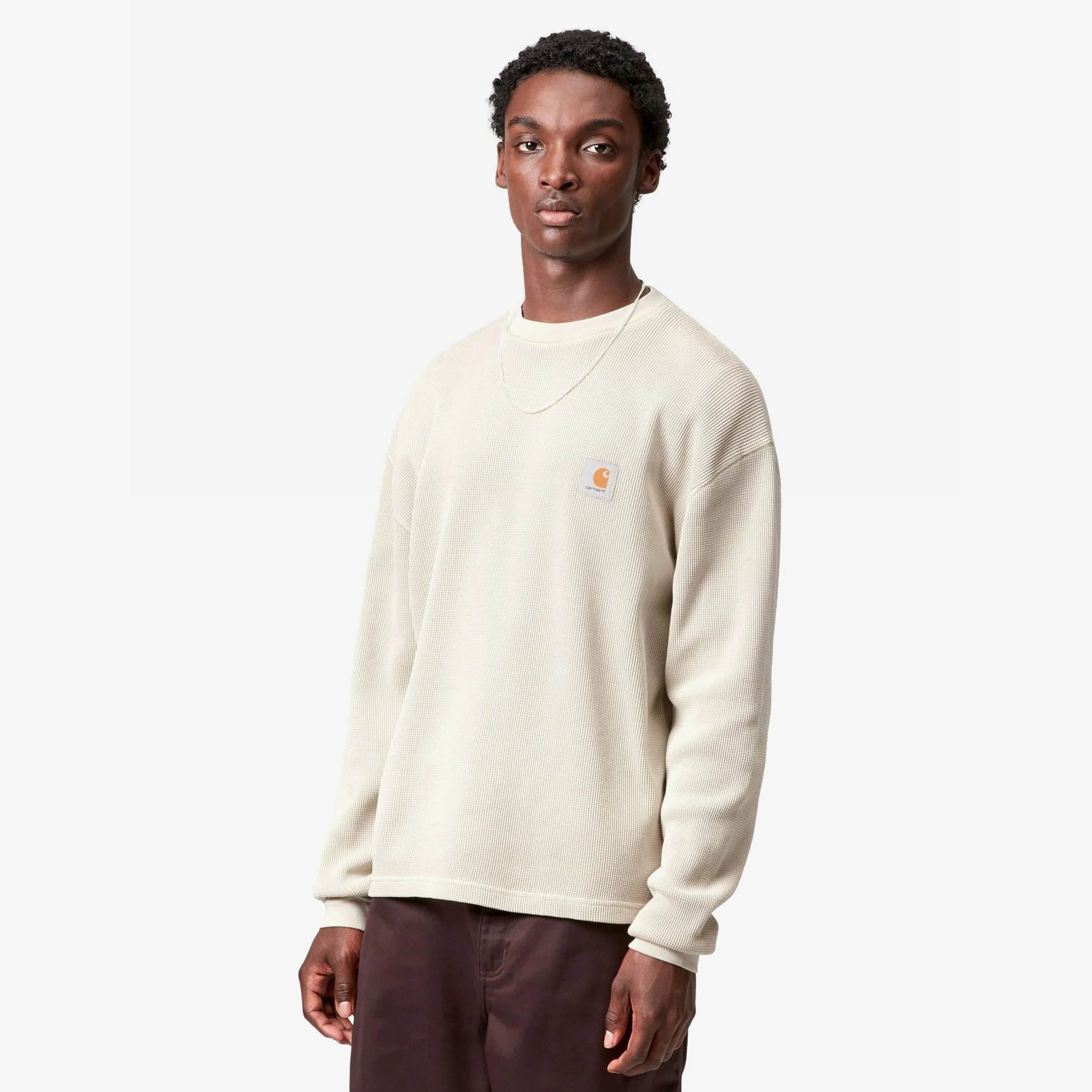 Long Sleeve Vista Waffle T-Shirt - Image 3