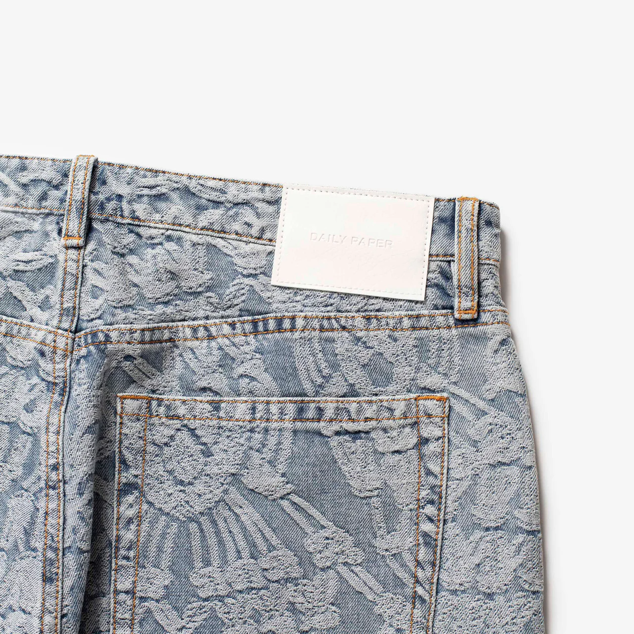 Settle Macrame Denim Pants - Image 12