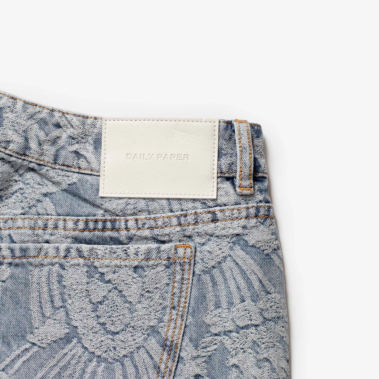 Wmns Settle Macrame Denim Skirt - Image 7