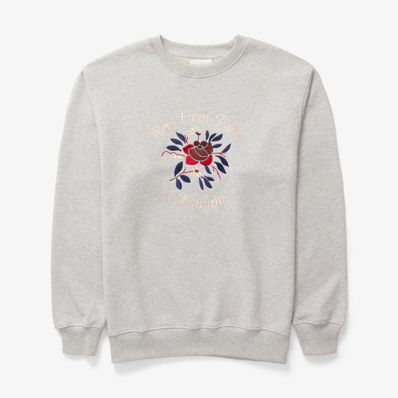 Le Sweatshirt Slogan Fleurs