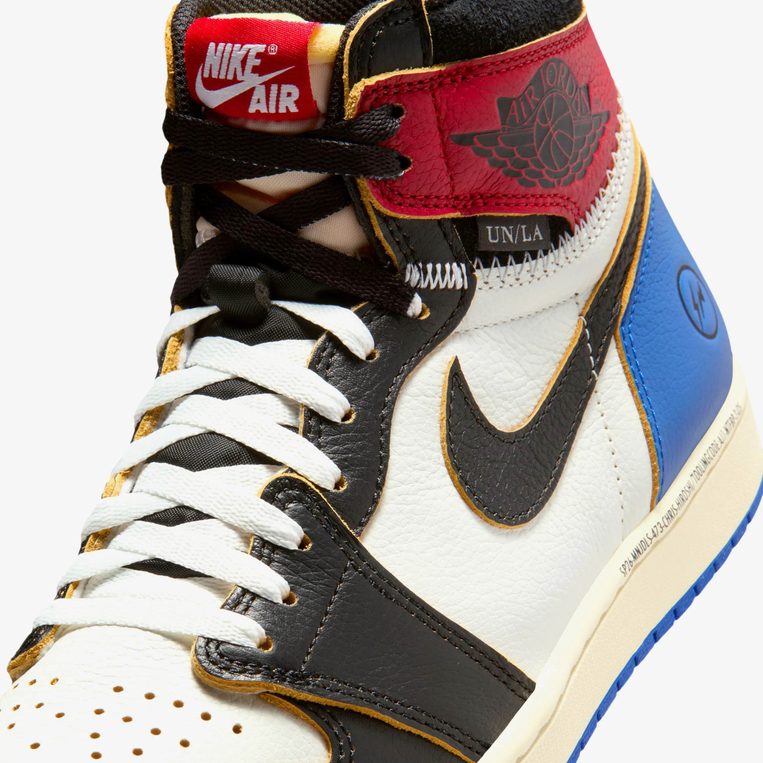 Air Jordan 1 Retro High OG x Union x Fragment - Image 7