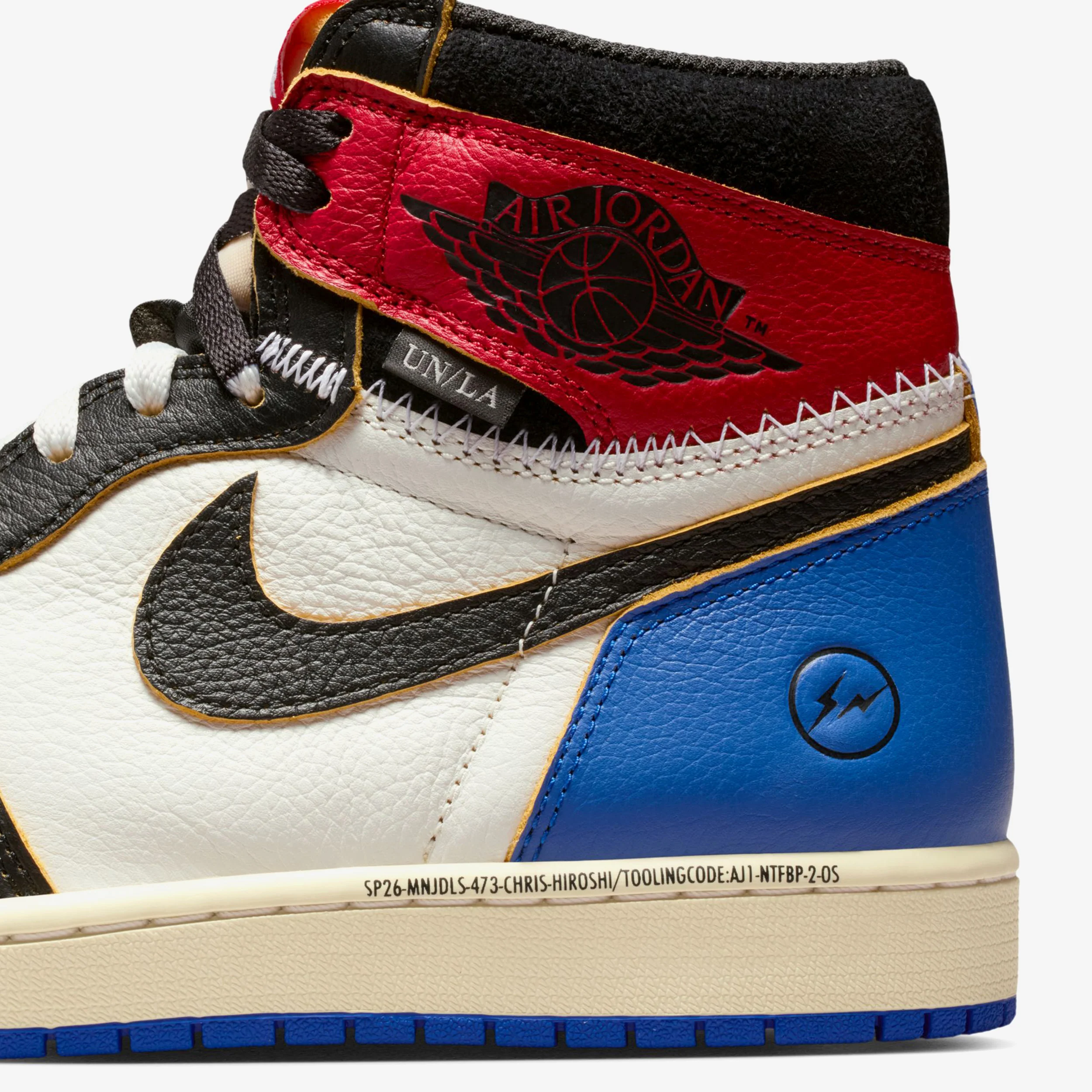 Air Jordan 1 Retro High OG x Union x Fragment - Image 9