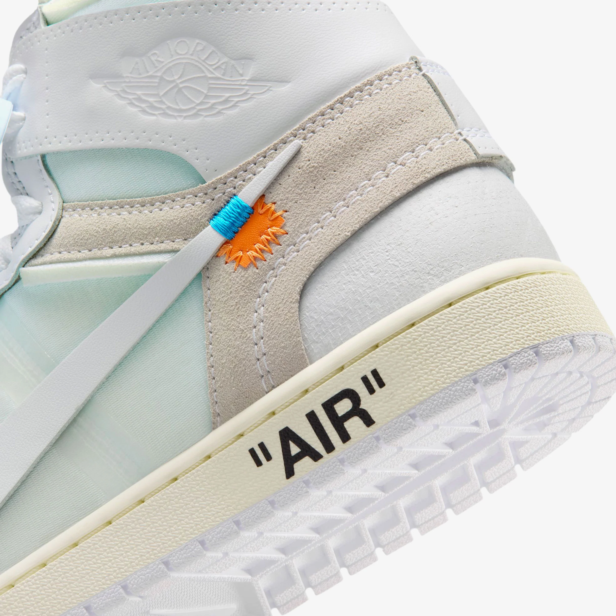 Air Jordan 1 Retro High OG x Virgil Abloh Archive "Alaska" - Image 7