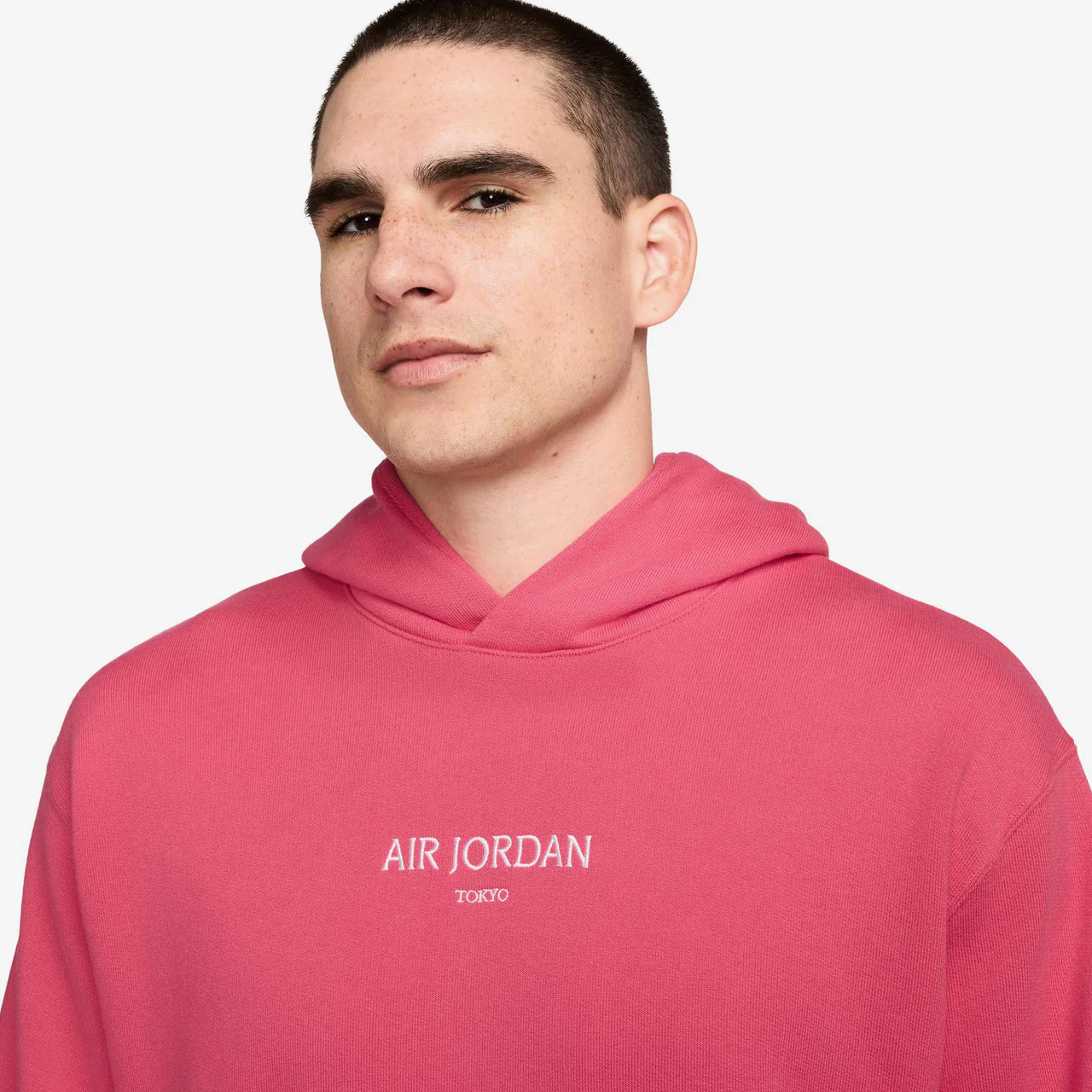 Air Jordan Wordmark Fleece Tokyo Pullover Hoodie - Image 3