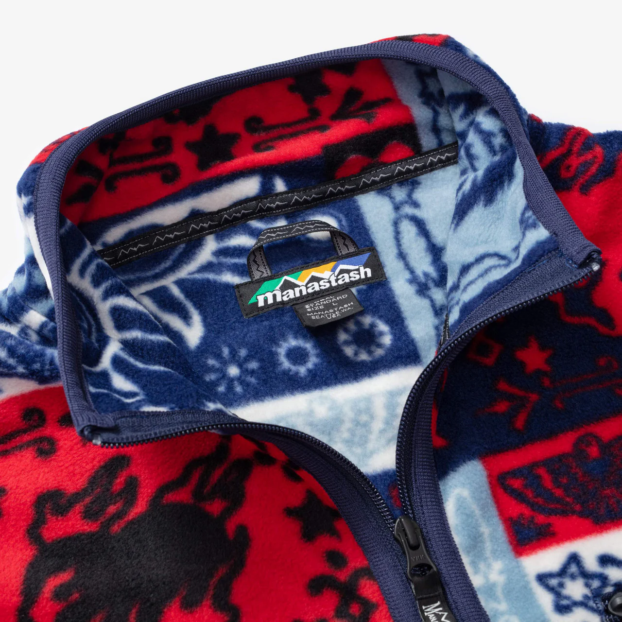 Bandana Fleece Jacket - Image 3