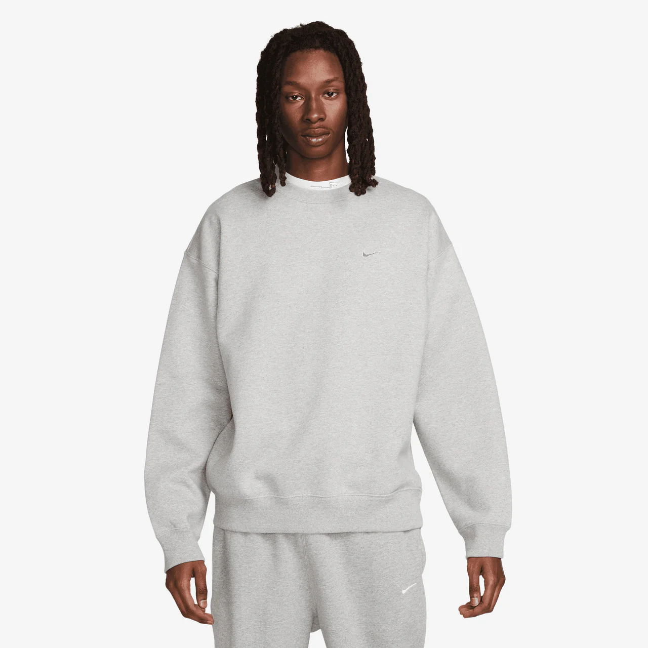 Solo Swoosh Fleece Crew