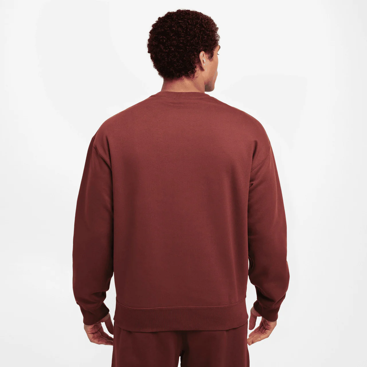 Solo Swoosh Fleece Crew - Image 2