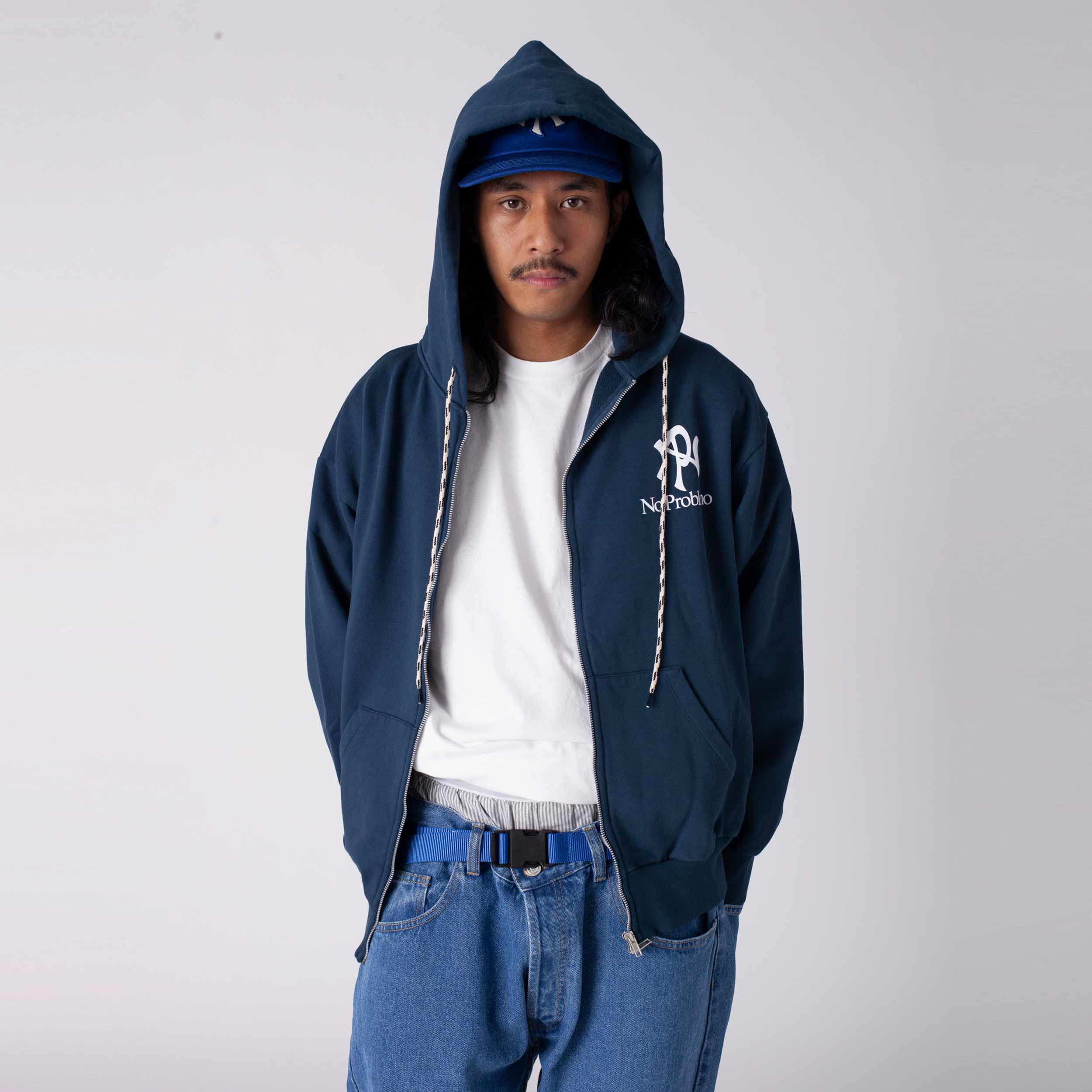 NYP Zip Through Hoodie - Image 2