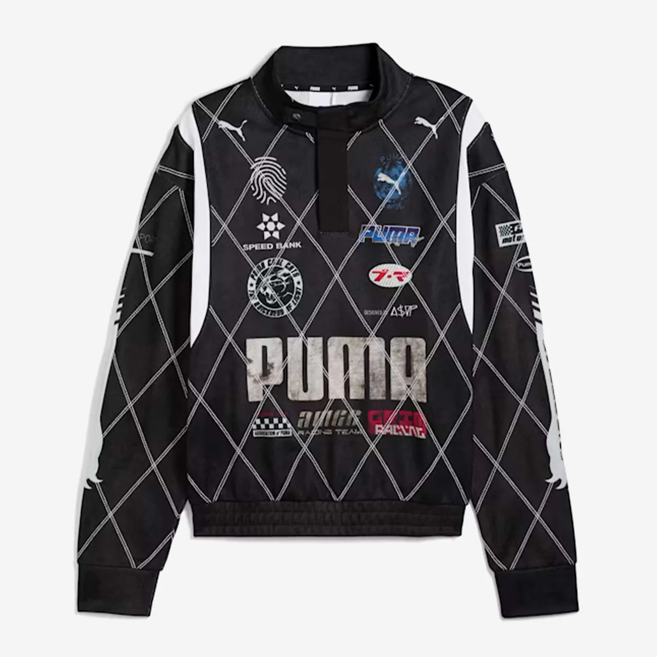 Distressed Sweatshirt x A$AP Rocky