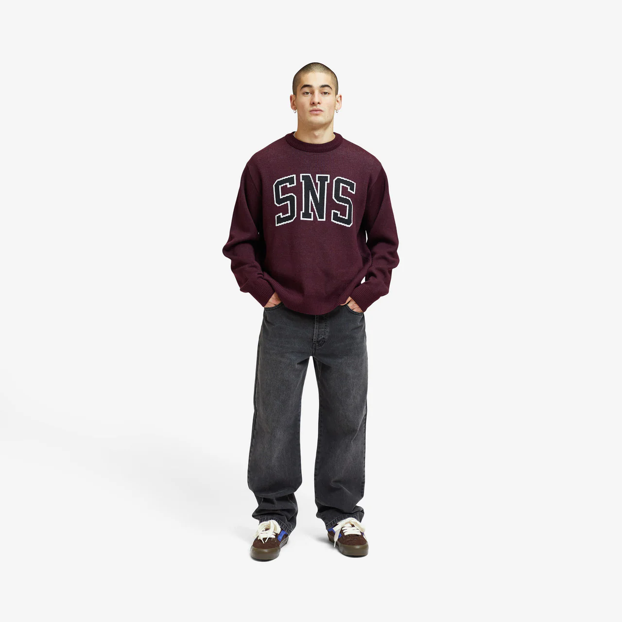 Collegiate Logo Knit Crewneck - Image 17