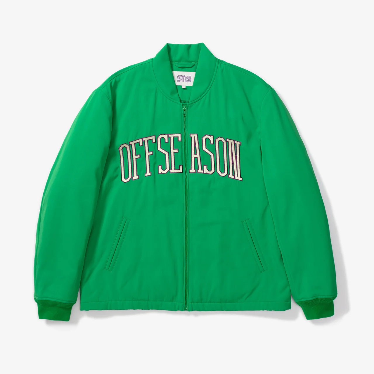 Nylon Varsity Jacket