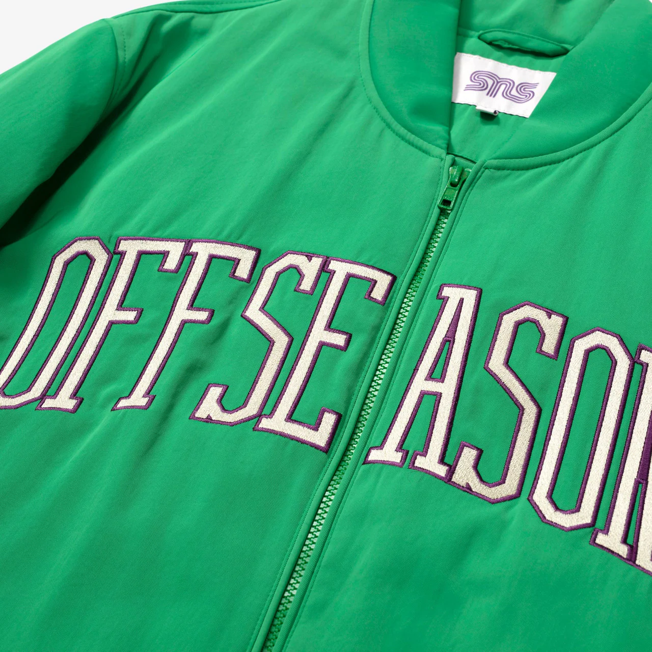 Nylon Varsity Jacket - Image 5