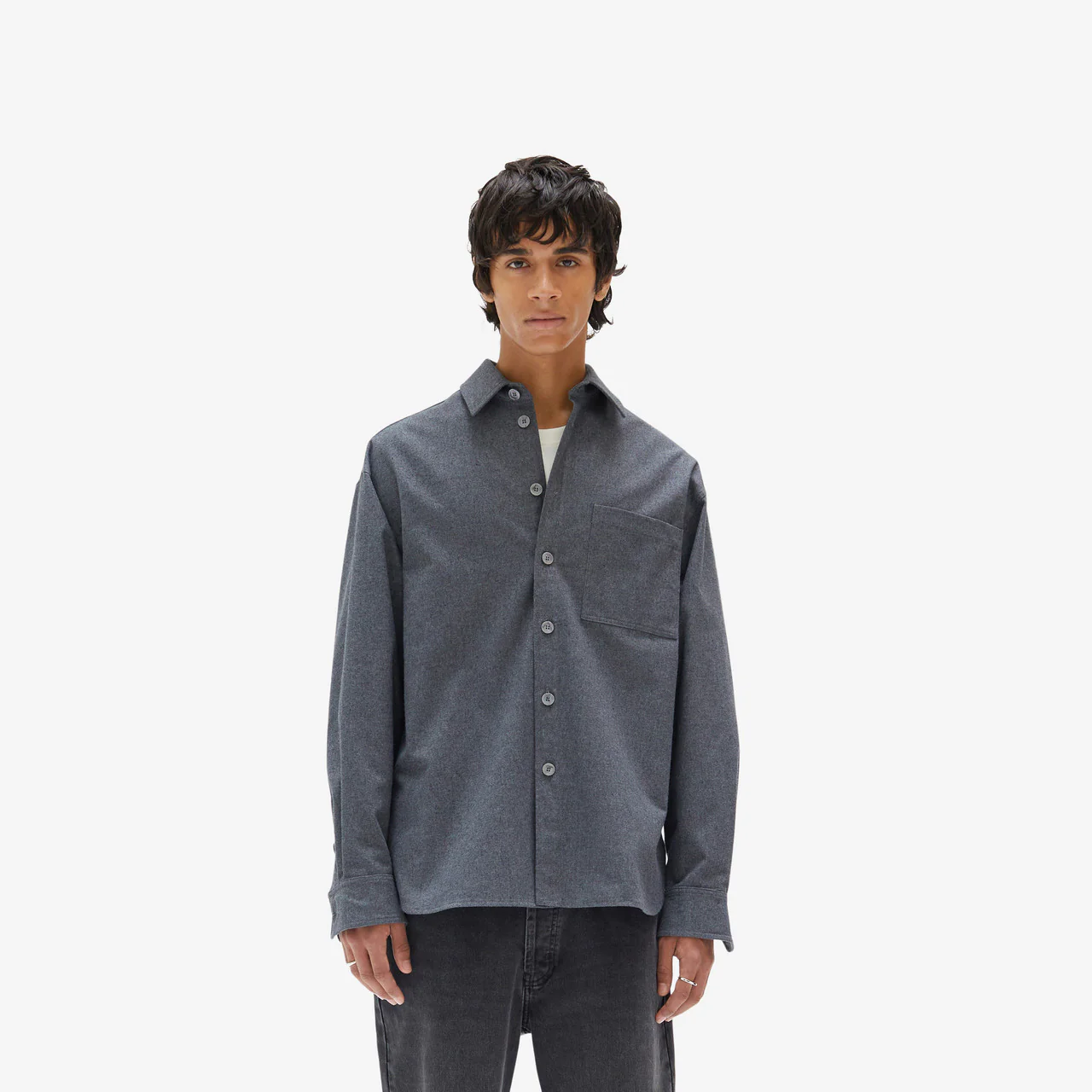 Recycled Cotton Flannel Shirt - Image 5