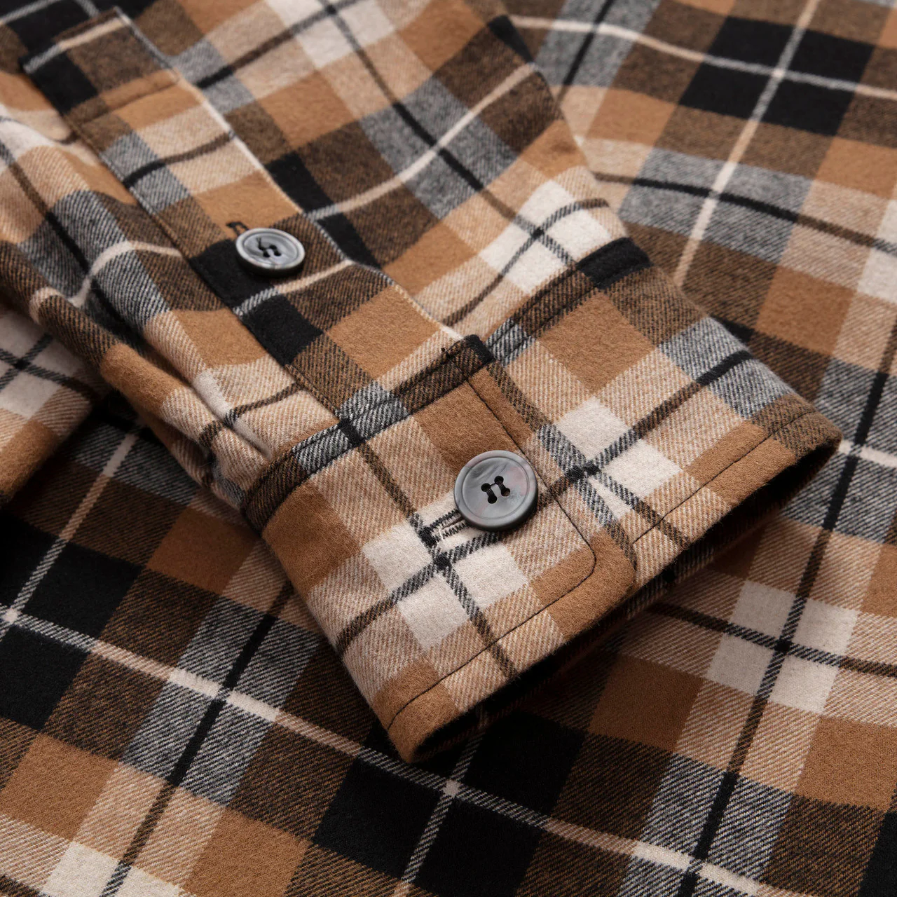 Recycled Cotton Flannel Shirt - Image 12